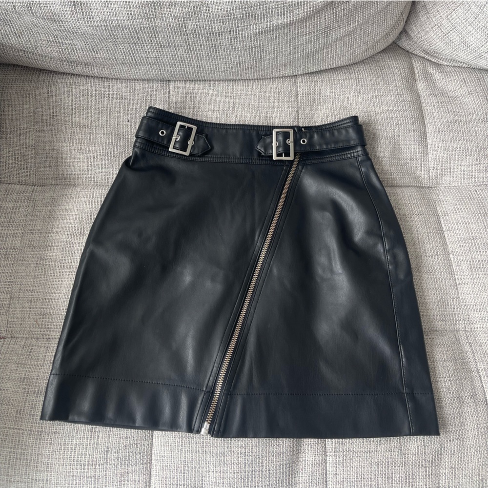Urban Outfitter Faux Leather Mini Skirt